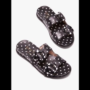 Kate Spade Rhodes Slide Sandals Polka Dot